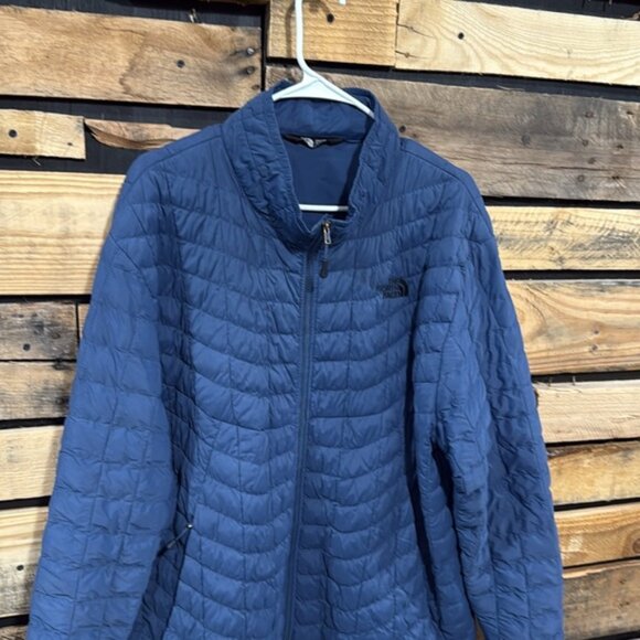 The‎ North Face ThermoBall Insulated Jacket - Men's Size XL Navy Blue - Picture 3 of 10